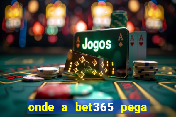 onde a bet365 pega as estatisticas