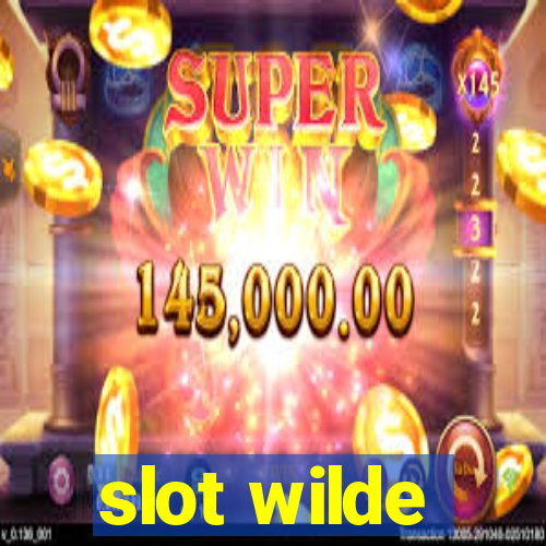 slot wilde