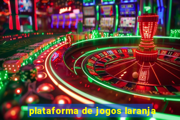 plataforma de jogos laranja