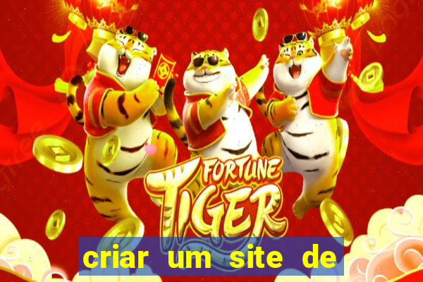 criar um site de jogos agora