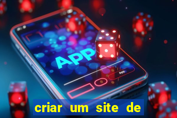 criar um site de jogos agora