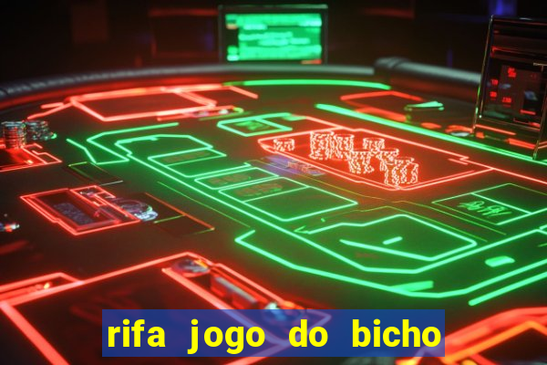 rifa jogo do bicho para imprimir