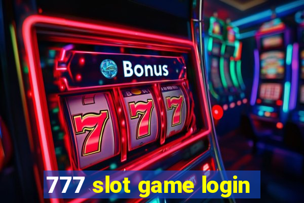 777 slot game login