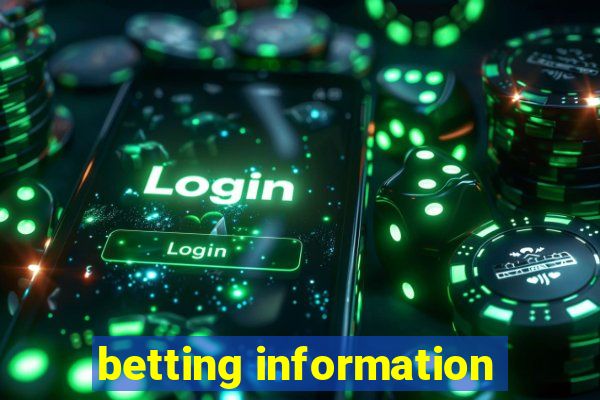 betting information