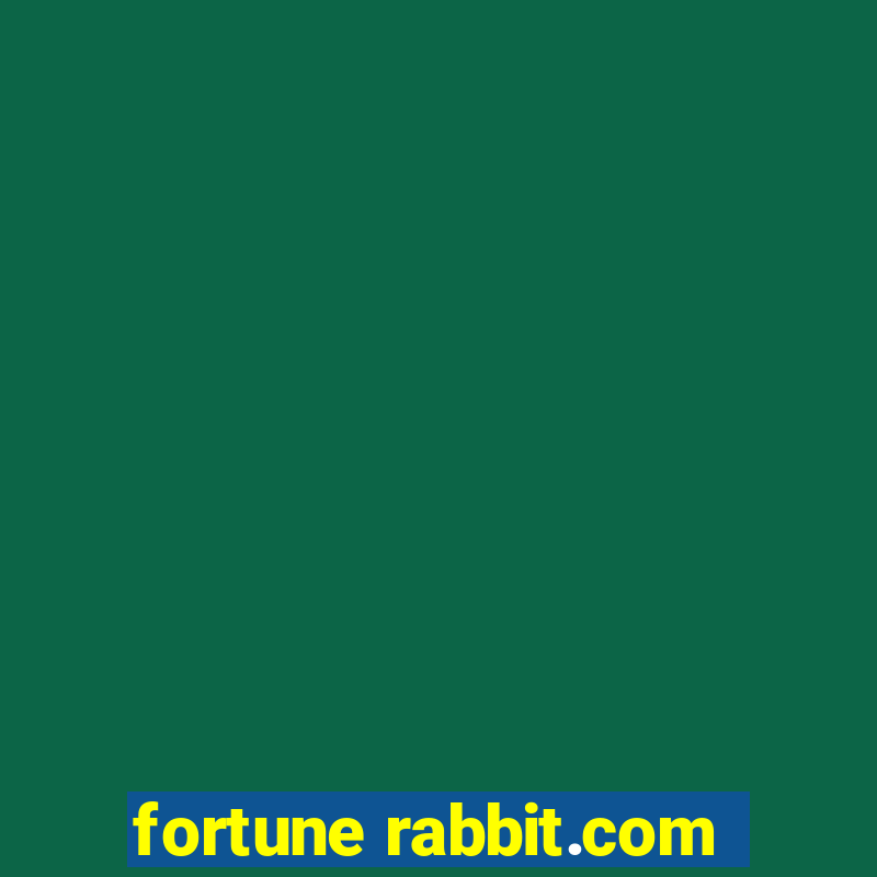 fortune rabbit.com