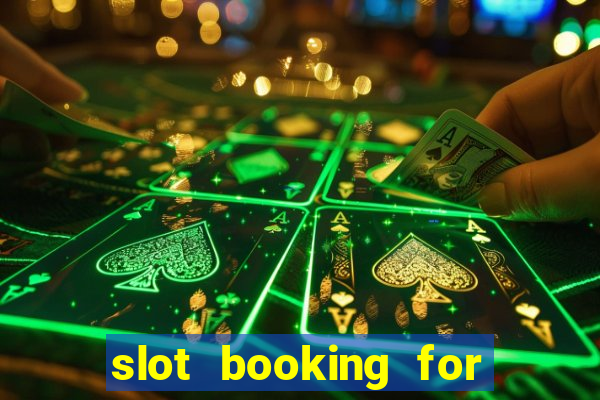 slot booking for driving licence