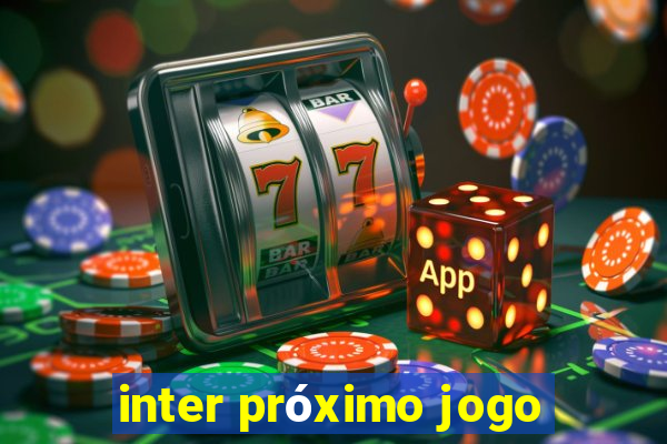 inter próximo jogo