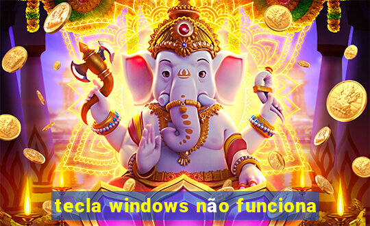 tecla windows não funciona