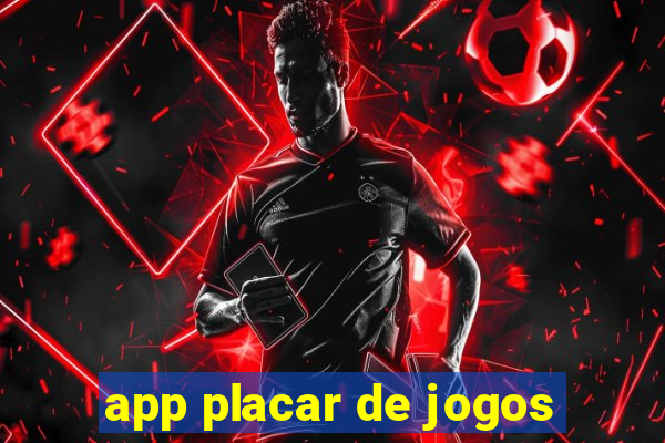 app placar de jogos