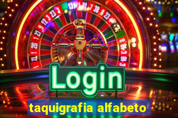 taquigrafia alfabeto