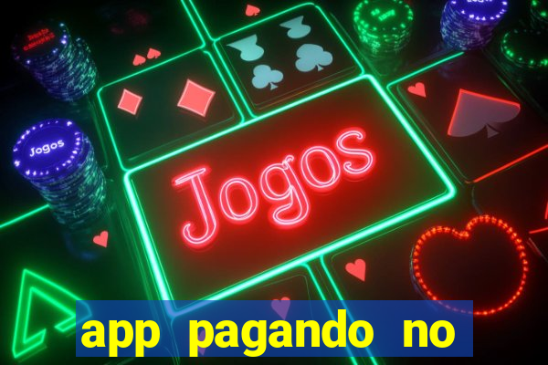 app pagando no cadastro via pix