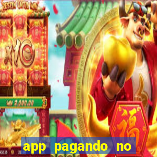 app pagando no cadastro via pix