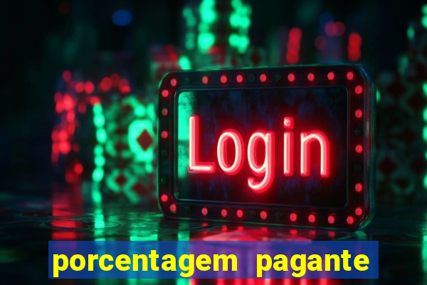 porcentagem pagante slots pg