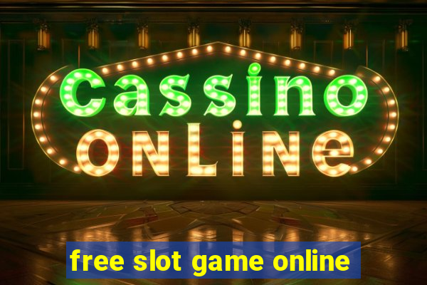 free slot game online