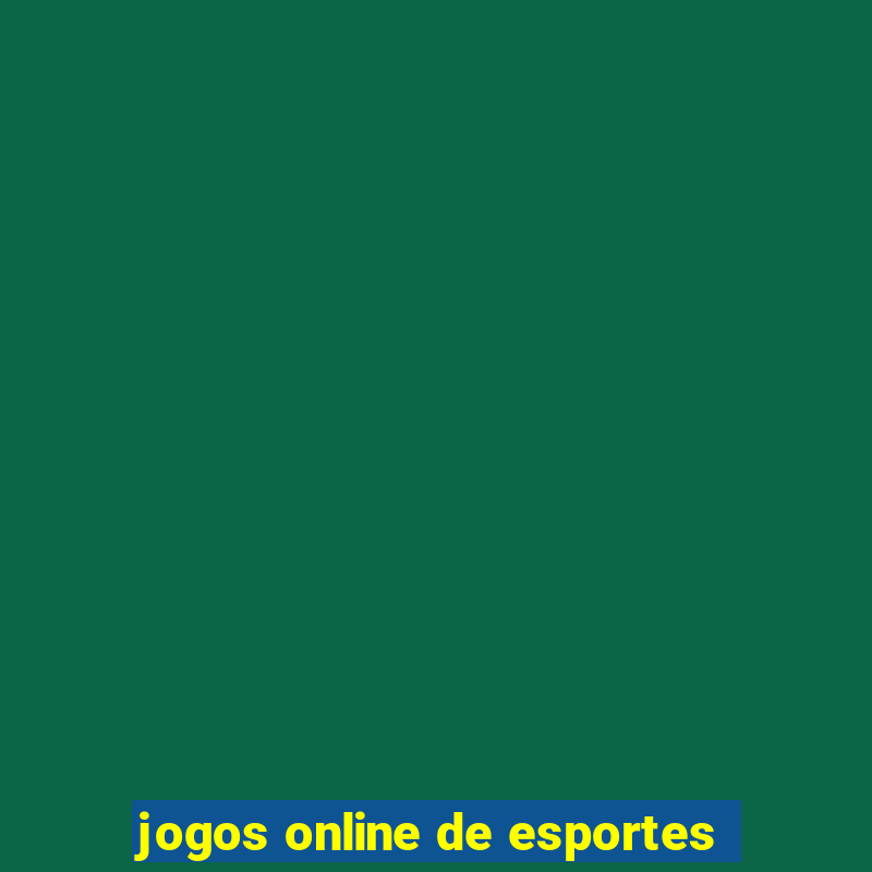 jogos online de esportes