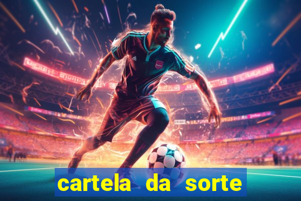 cartela da sorte time de futebol que mais saem