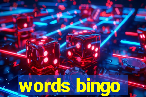 words bingo