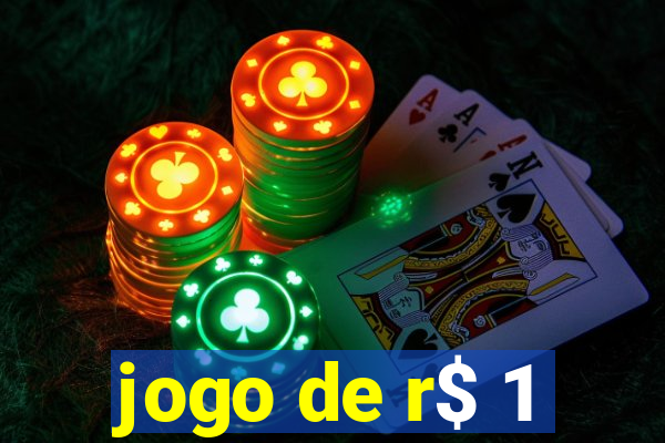 jogo de r$ 1