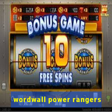 wordwall power rangers