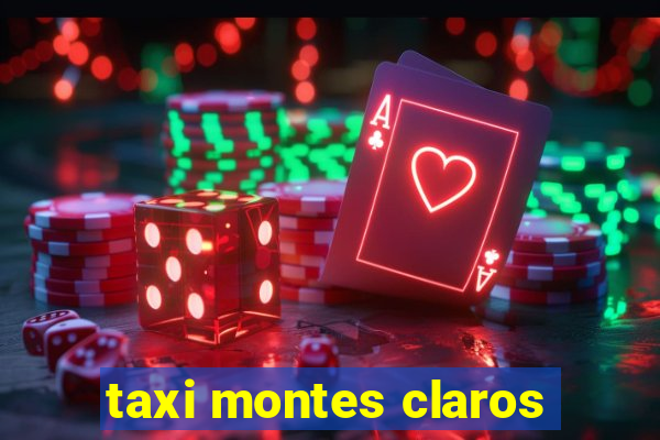 taxi montes claros