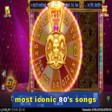 most iconic 80's songs