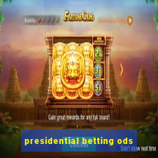 presidential betting ods