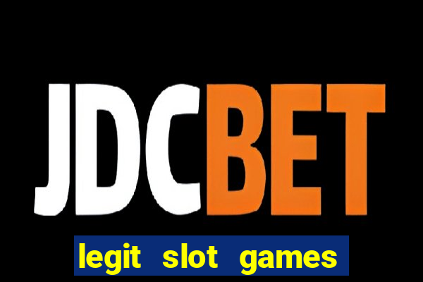 legit slot games that pay real money