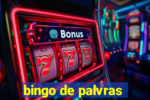 bingo de palvras