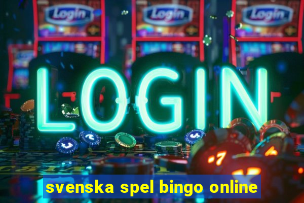 svenska spel bingo online