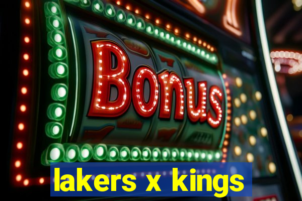 lakers x kings