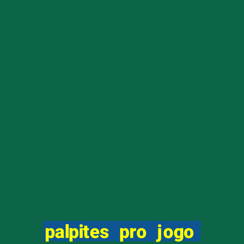 palpites pro jogo do flamengo