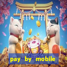 pay by mobile online casino