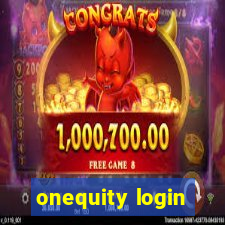 onequity login