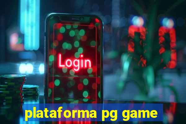 plataforma pg game