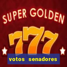 votos senadores impeachment moraes