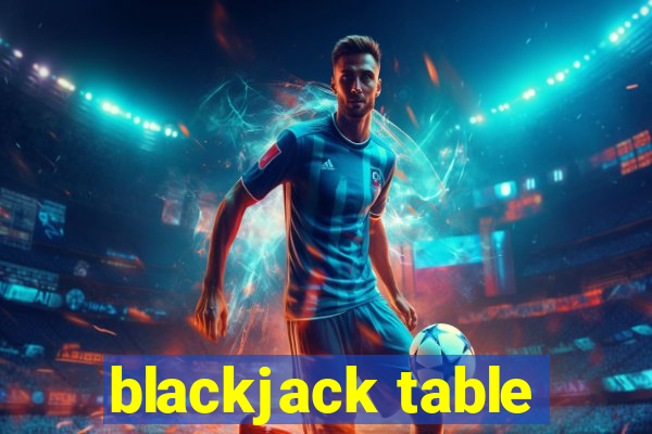 blackjack table