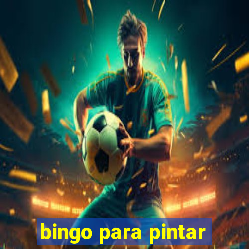 bingo para pintar