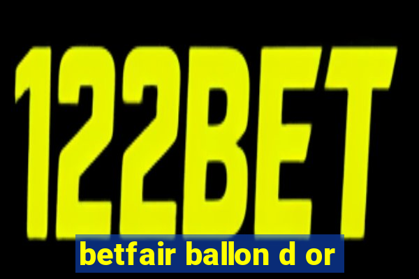 betfair ballon d or