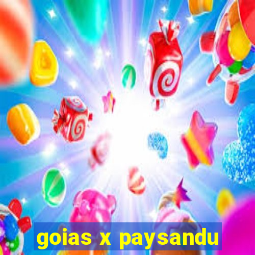 goias x paysandu