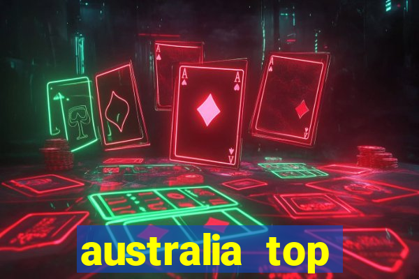 australia top online casino