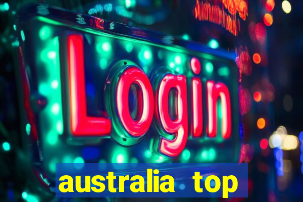 australia top online casino