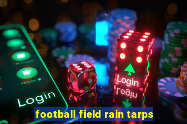 football field rain tarps