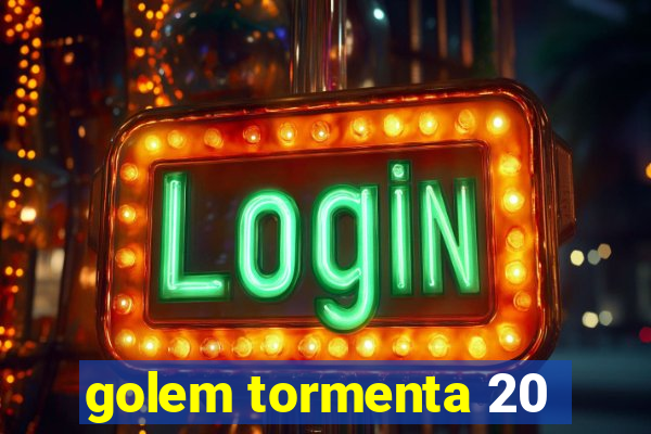 golem tormenta 20