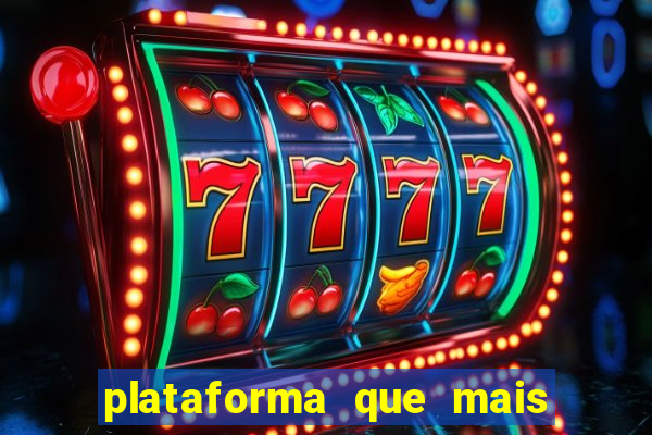 plataforma que mais paga slots