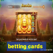 betting cards