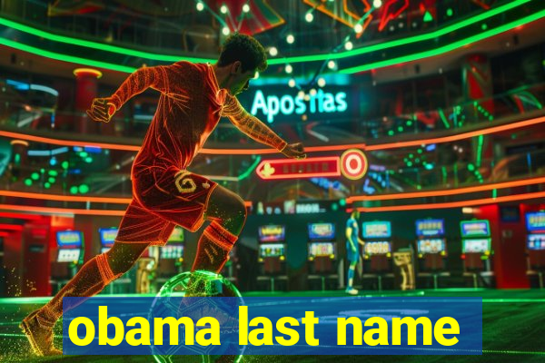 obama last name