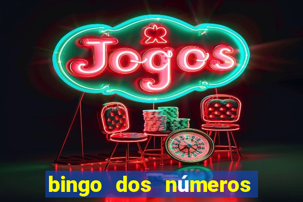 bingo dos números de 0 a 10