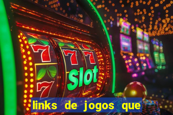 links de jogos que pagam dinheiro de verdade