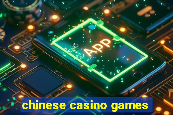 chinese casino games