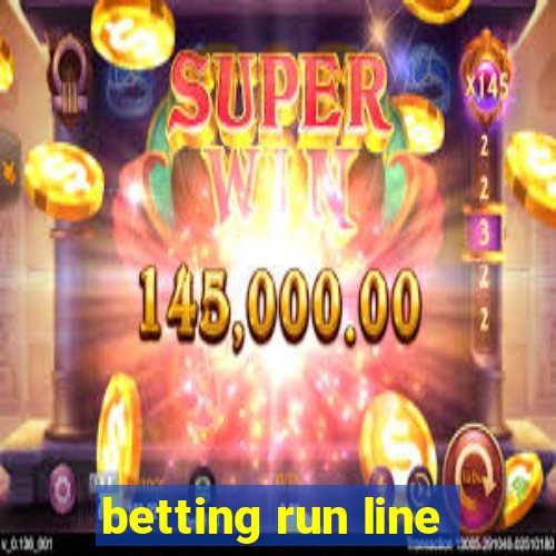 betting run line